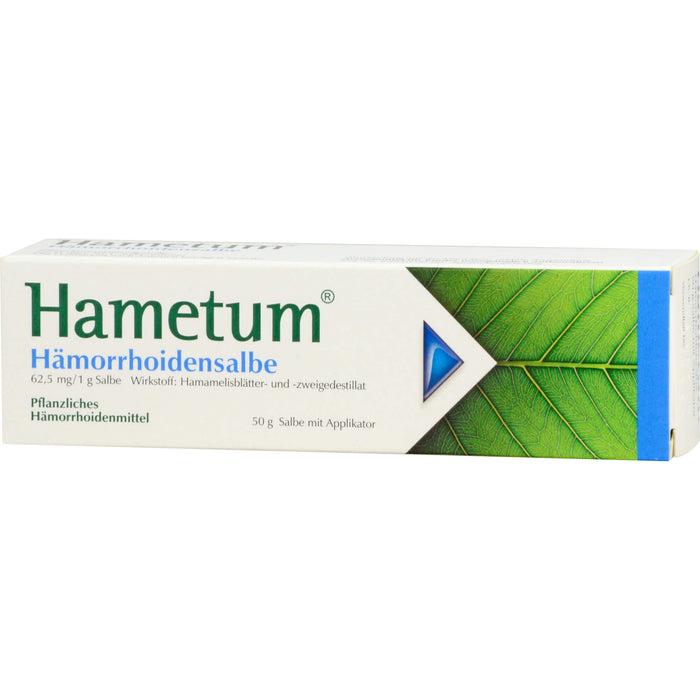 Hametum Hämorrhoidensalbe, 50 g Onguent