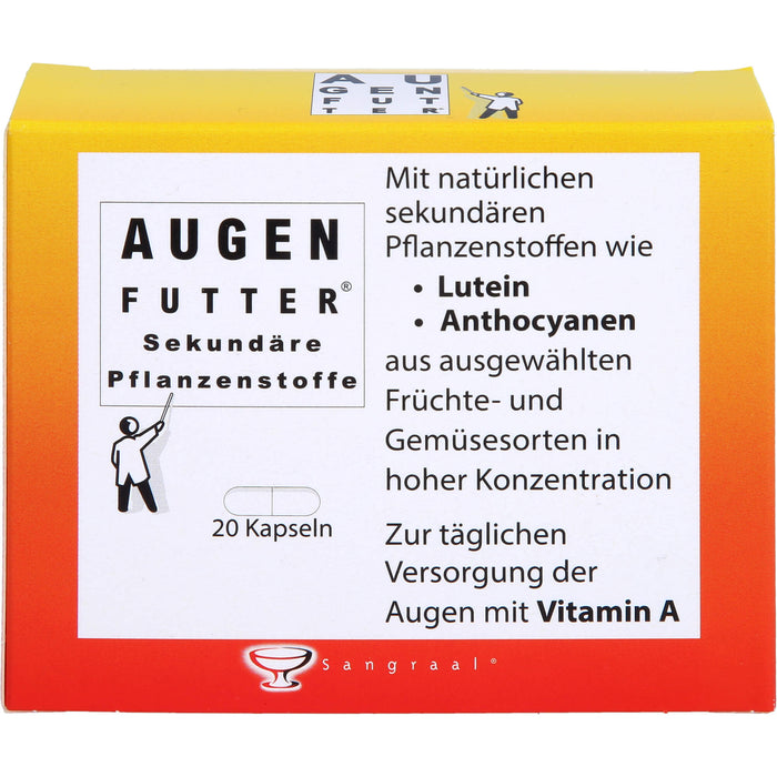 Augenfutter Sekundäre Pflanzenstoffe Kapseln, 20 pc Capsules