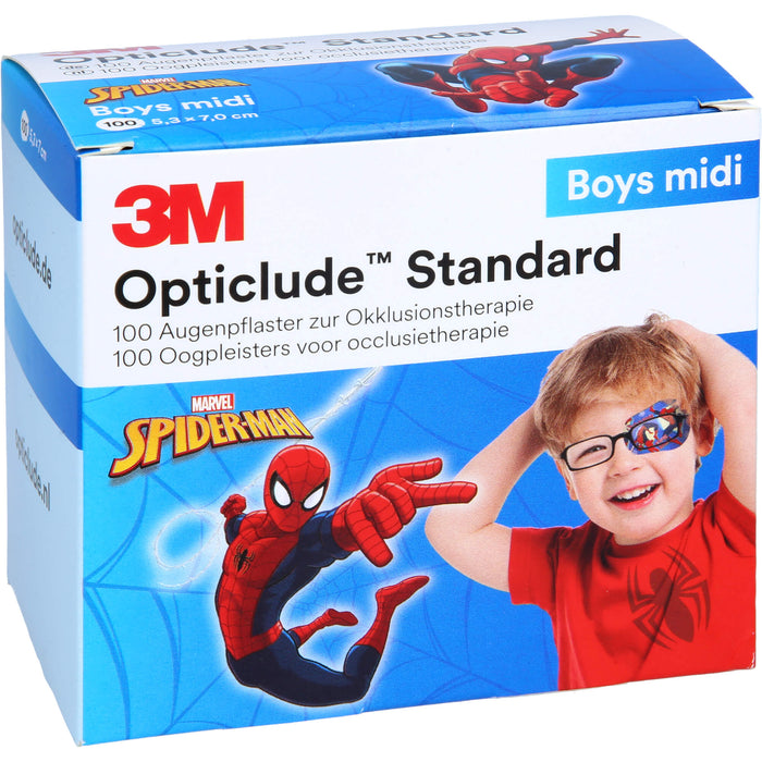 3M Opticlude Standard Boys Midi Disney Augenpflaster, 100 pc Pansement