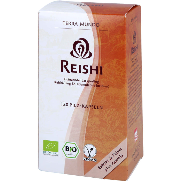 Terra Mundo Reishi Pilz Kapseln, 120 pcs. Capsules