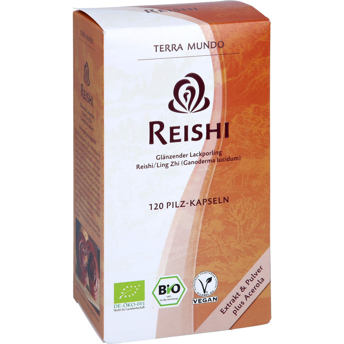 Terra Mundo Reishi Pilz Kapseln, 120 pcs. Capsules