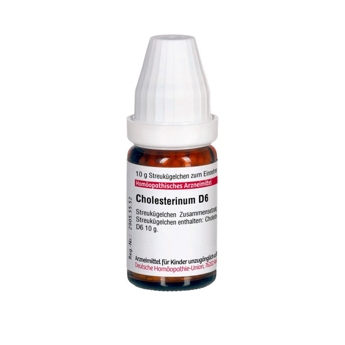 DHU Cholesterinum D6 Streukügelchen, 10 g Globules