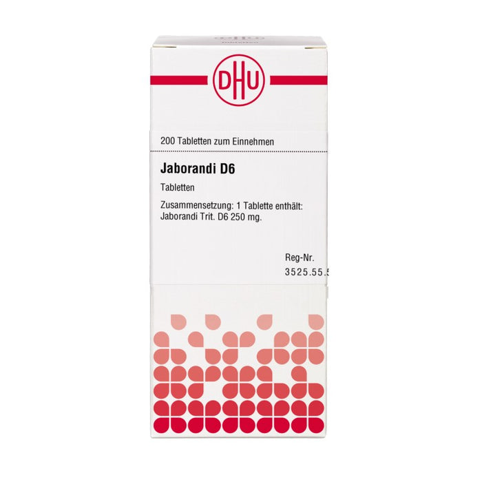 DHU Jaborandi D 6 Tabletten, 200 St. Tabletten