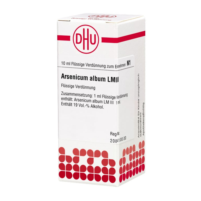 Arsenicum album LM III DHU Dilution, 10 ml Lösung