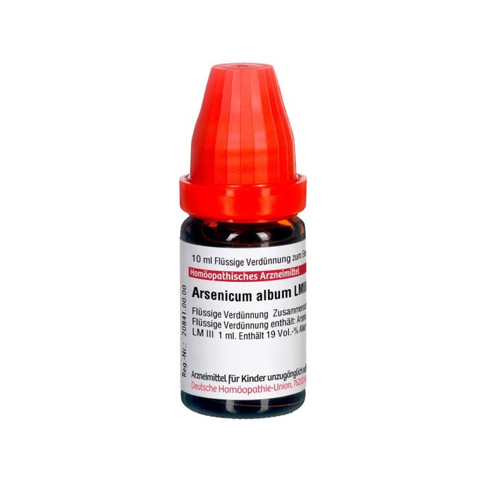 Arsenicum album LM III DHU Dilution, 10 ml Lösung