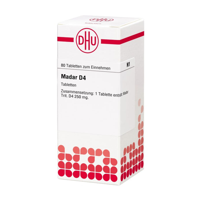 DHU Madar D 4 Tabletten, 80 pcs. Tablets