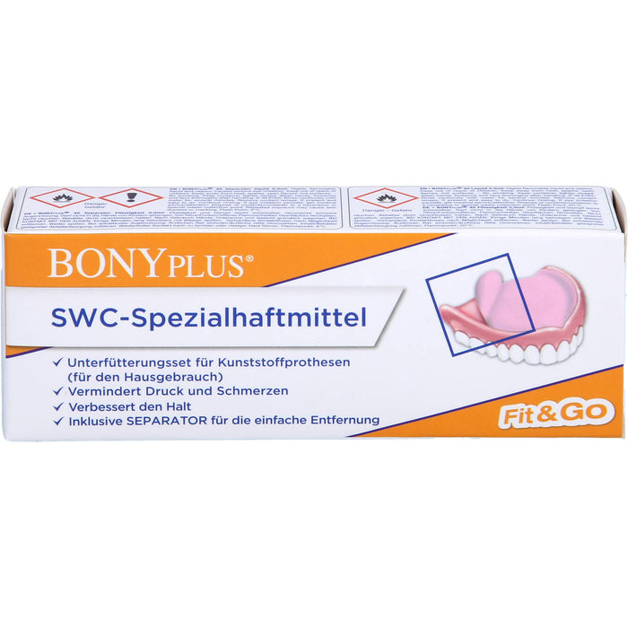 BONYplus SWC SPEZIAL ZAHNPROTHESENHAFTMITTEL SET, 1 pc Ensemble