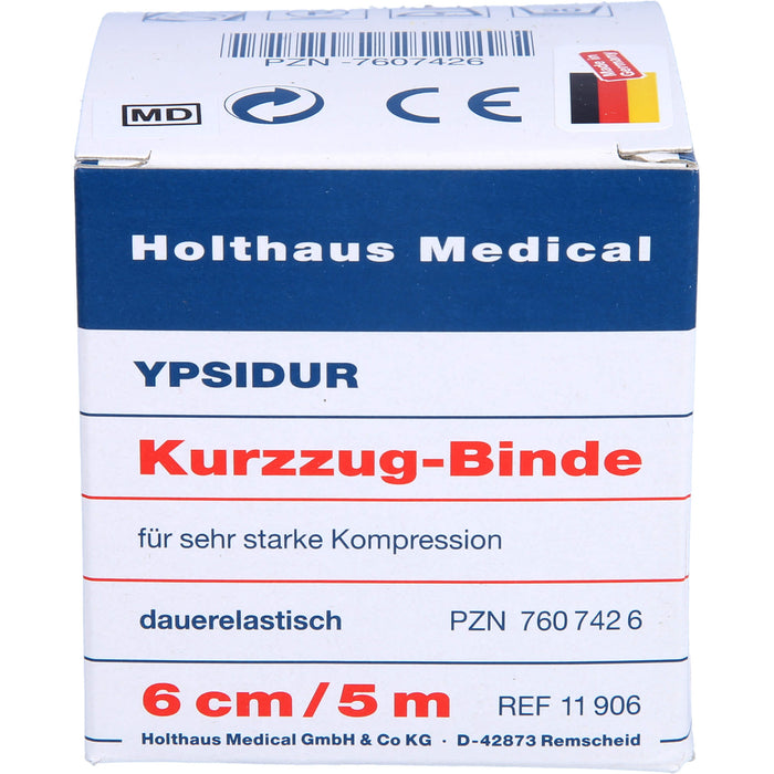 Kurzzugbinde YPSIDUR 6cmx5m, 1 St BIN