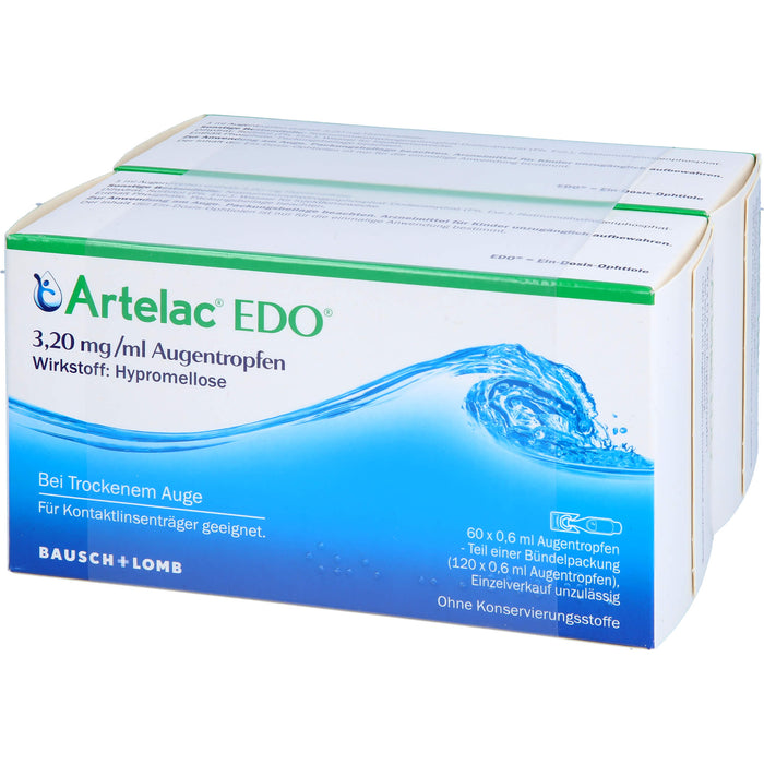 Artelac EDO, 3,20 mg/ml Augentropfen, Lösung, 120 pcs. Solution