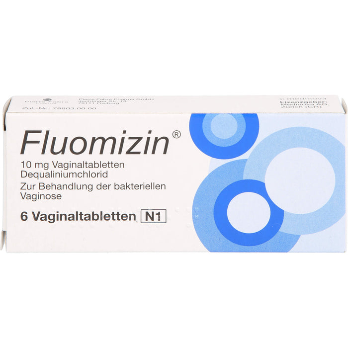 Fluomizin Vaginaltablettten bei bakterieller Vaginose, 6 pc Tablettes