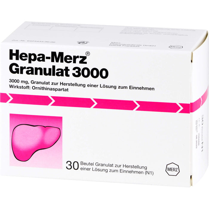 Hepa-Merz Granulat 3000 Lebertherapeutikum, 30 pcs. Sachets