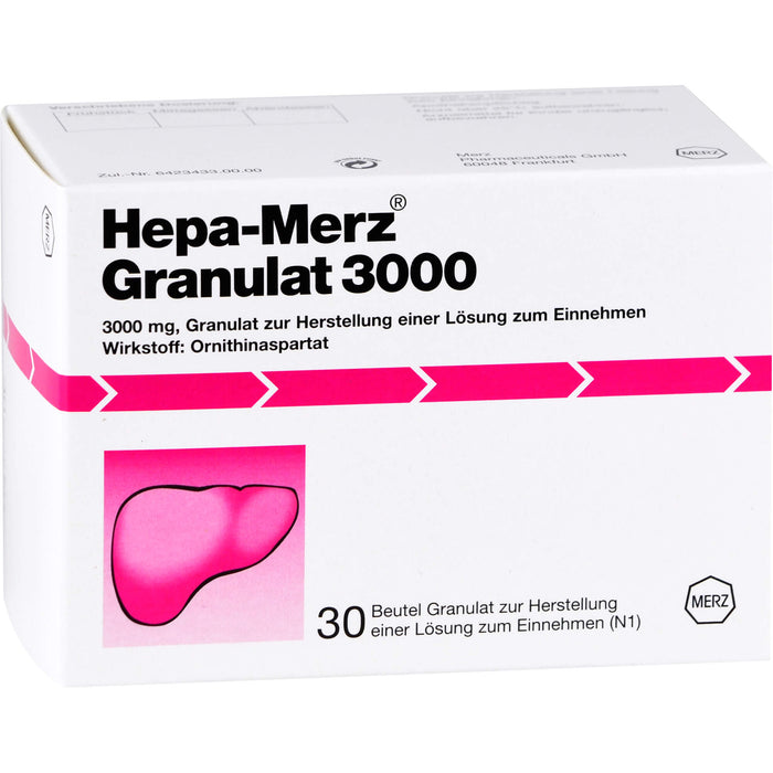 Hepa-Merz Granulat 3000 Lebertherapeutikum, 30 pcs. Sachets