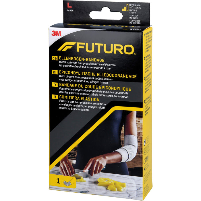 Futuro Ellenbogenbandage Gr L 28-30,5cm, 1 St BAN