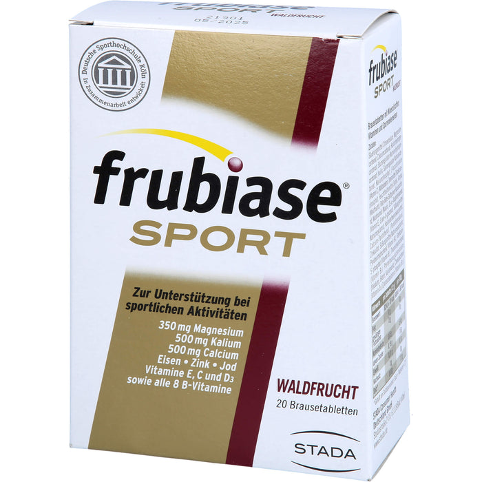 frubiase Sport Waldfrucht Brausetabletten, 20 pcs. Tablets