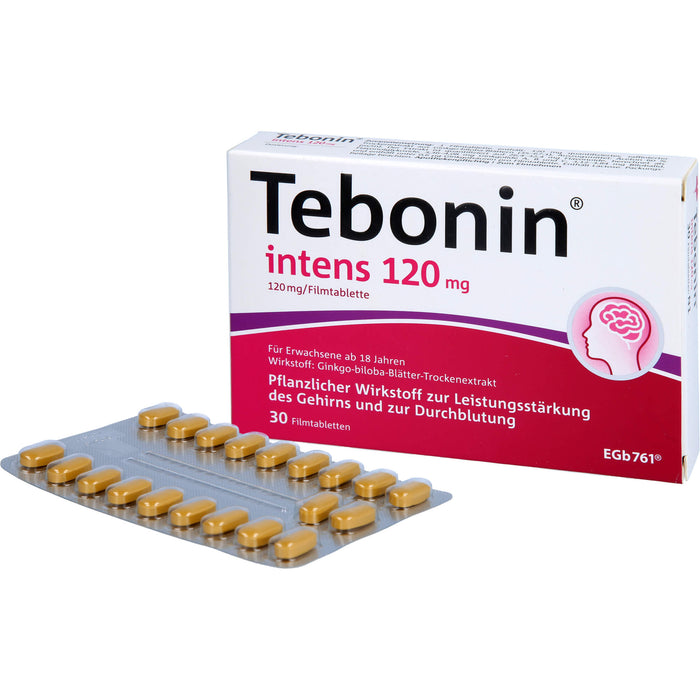 Tebonin intens 120 mg Filmtabletten, 30 pcs. Tablets