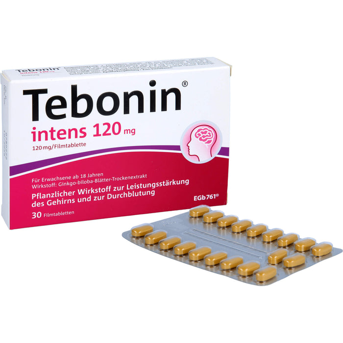 Tebonin intens 120 mg Filmtabletten, 30 pcs. Tablets