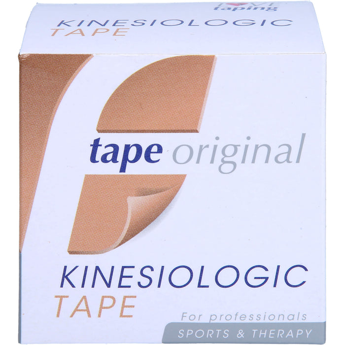 KINESIOLOGIC tape original beige 5mx5cm, 1 St. Band