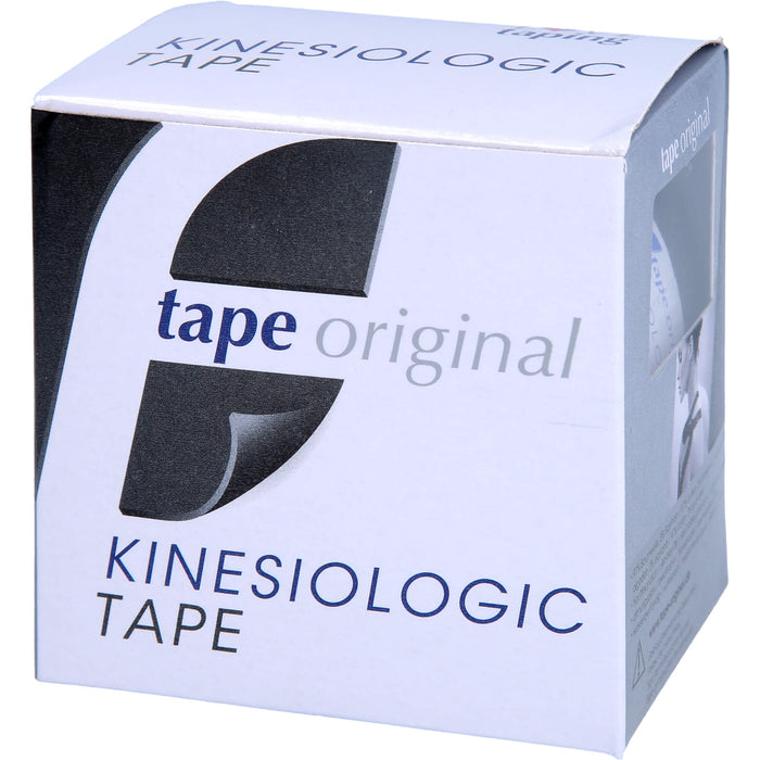 KINESIOLOGIC tape original schwarz 5mx5cm, 1 St