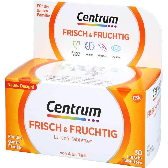 Centrum frisch & fruchtig Tabletten, 30 St. Tabletten