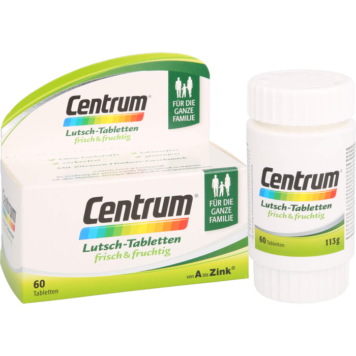 Centrum frisch & fruchtig Lutschtabletten, 60 St. Tabletten