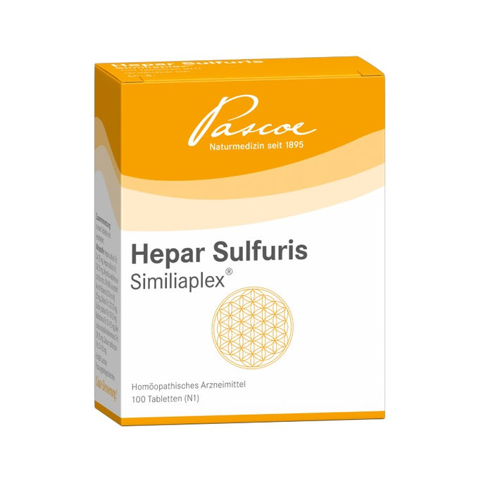 Hepar Sulfuris Similiaplex Tbl., 100 St TAB