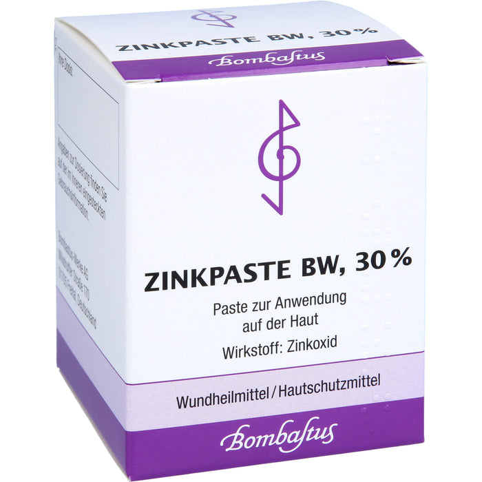 Bombastus Zinkpaste BW - Wundheilmittel, 100 g Crème