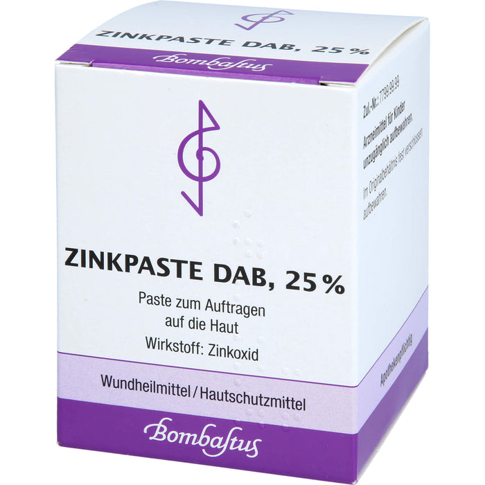 Bombastus Zinkpaste DAB, 100 g Creme