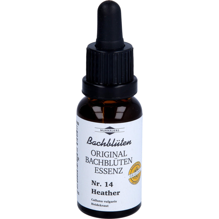 MURNAUERS Bachblüten Original Bachblüten-Essenz Nr. 14 Heather, 20 ml Lösung