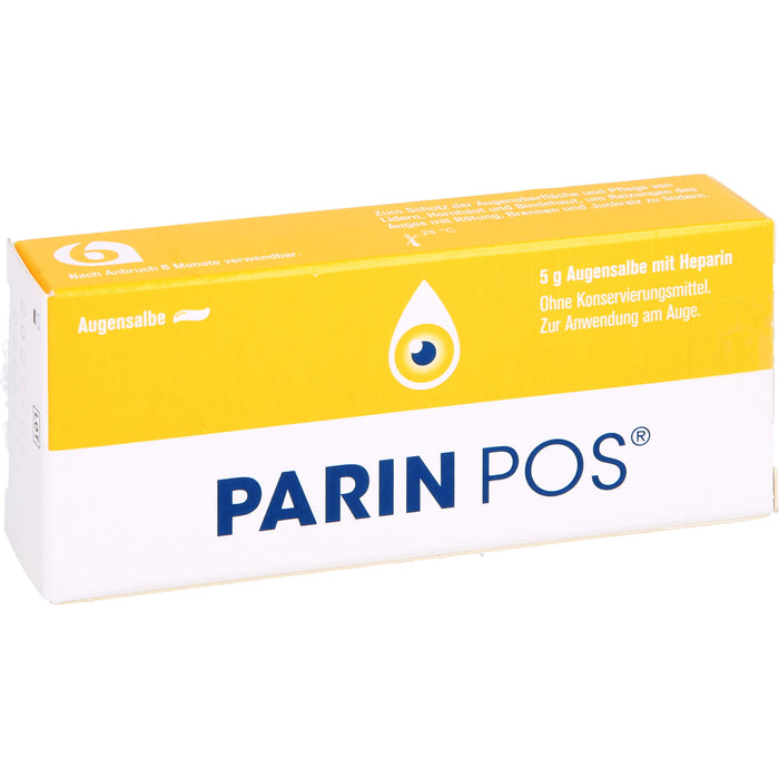 PARIN POS Augensalbe mit Heparin, 5 g Onguent