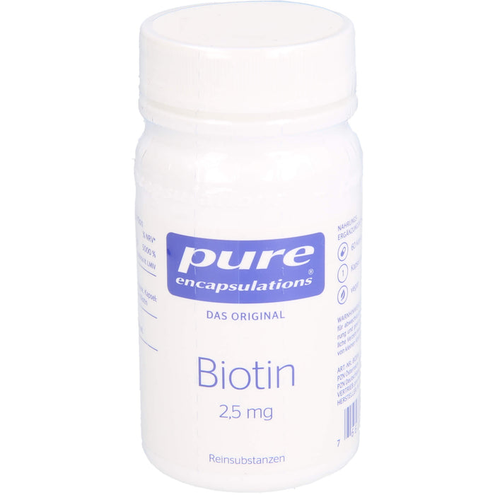 pure encapsulations Biotin 2,5 mg Kapseln, 60 pcs. Capsules