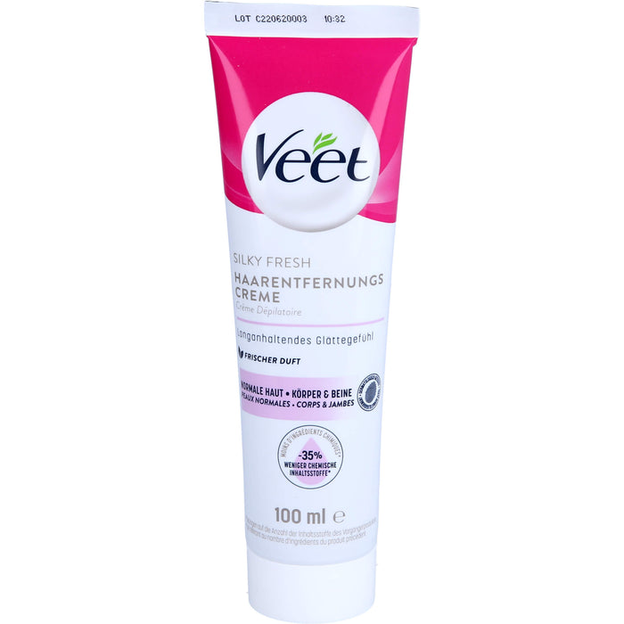 Veet Haarentfernungs-Creme für normale Haut, 100 ml Crème