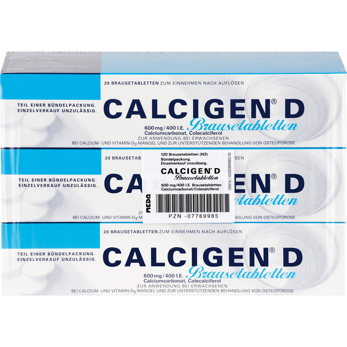 CALCIGEN D Brausetabletten, 120 pcs. Tablets