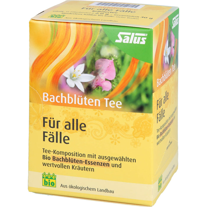 Bachblüten Tee Für alle Fälle bio Salus, 15 St FBE