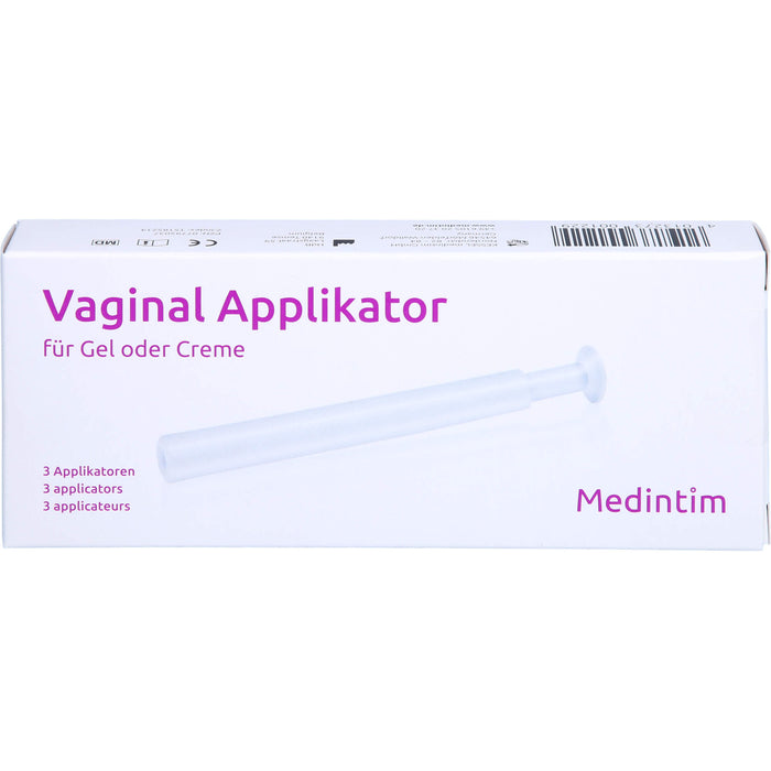 Vaginal Applikator für Gel/Creme, 3 St