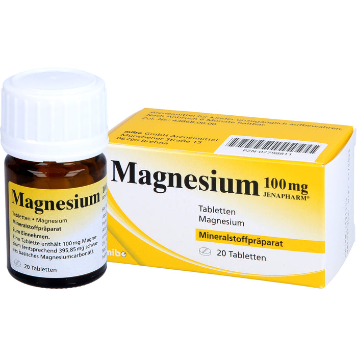 Magnesium 100 mg JENAPHARM Tbl., 20 St TAB