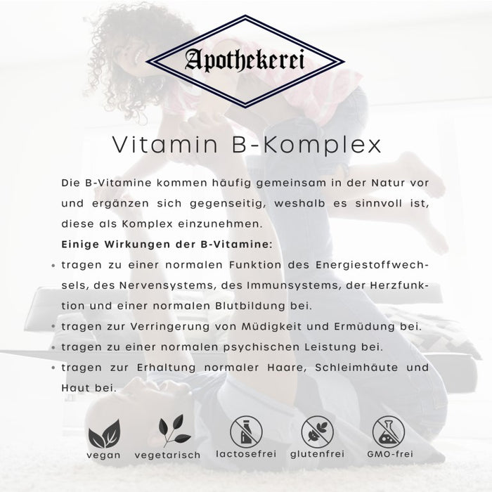 Apothekerei Vitamin B Komplex, 30 pcs. Capsules