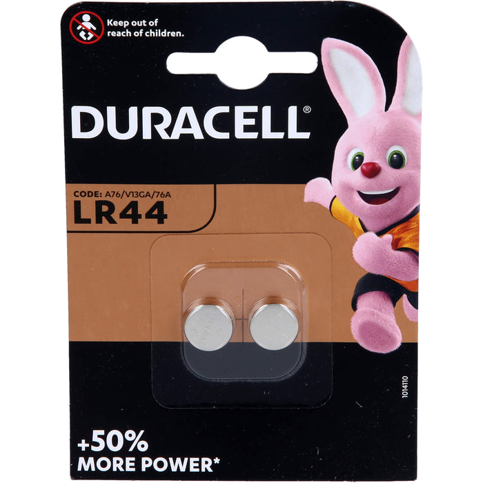 Batterie Knopfzelle LR44-A76 DURACELL, 2 St