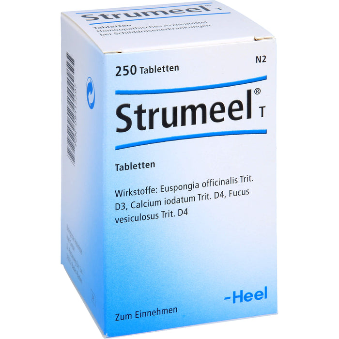 Strumeel T Tabletten bei Schilddrüsenerkrankungen, 250 pc Tablettes