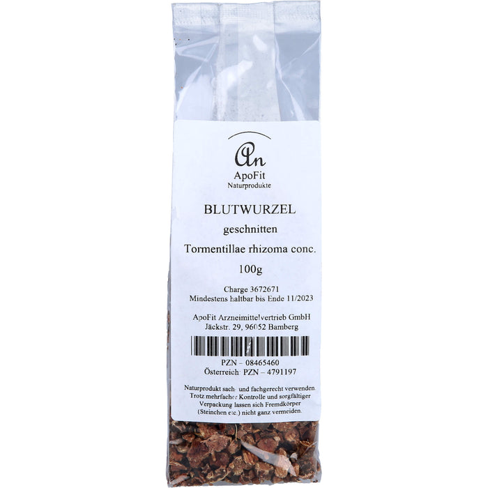 ApoFit Blutwurzel geschnitten, 100 g Tea