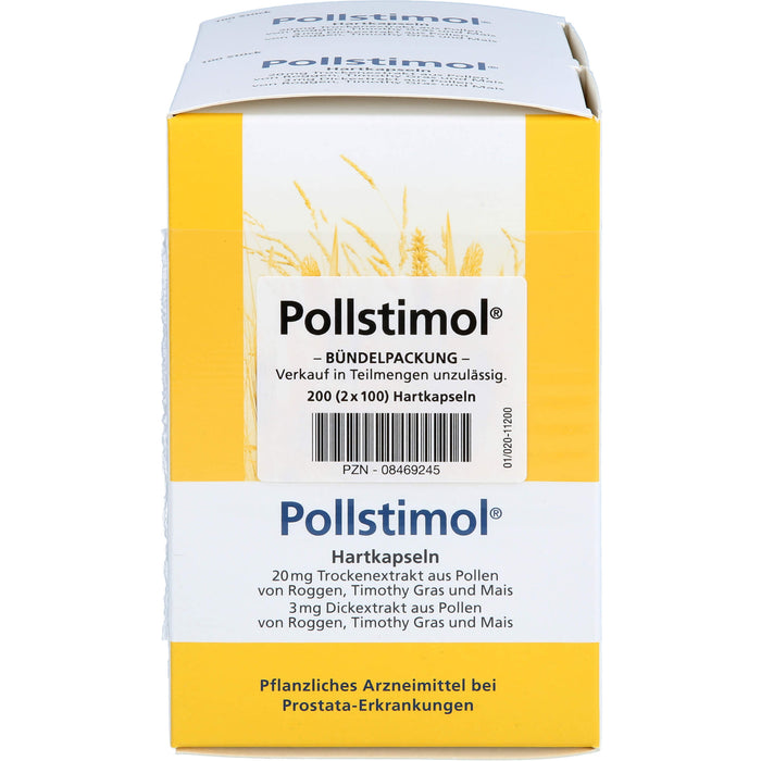 Pollstimol Hartkapseln bei Prostata-Erkrankungen, 200 pc Capsules