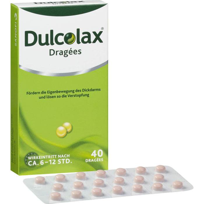 Dulcolax Dragées Sanofi-Aventis, 40 pcs. Tablets