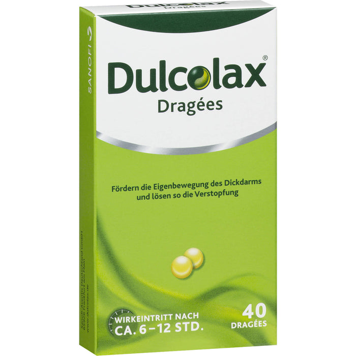 Dulcolax Dragées Sanofi-Aventis, 40 pcs. Tablets