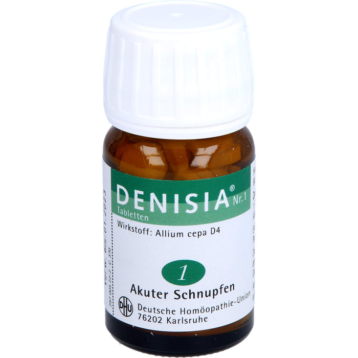 DHU DENISIA Nr. 1 Tabletten bei akutem Schnupfen, 80 pcs. Tablets