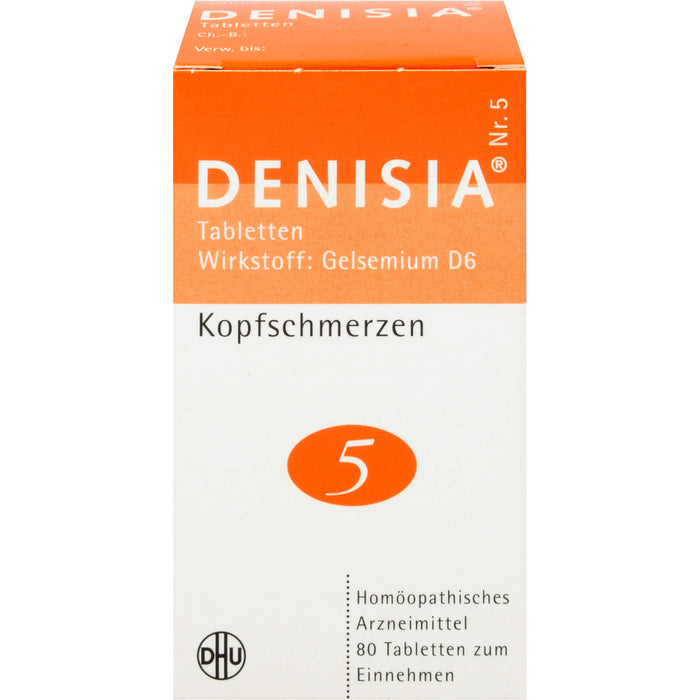 Denisia 5 Kopfschmerzen Tabletten, 80 St. Tabletten