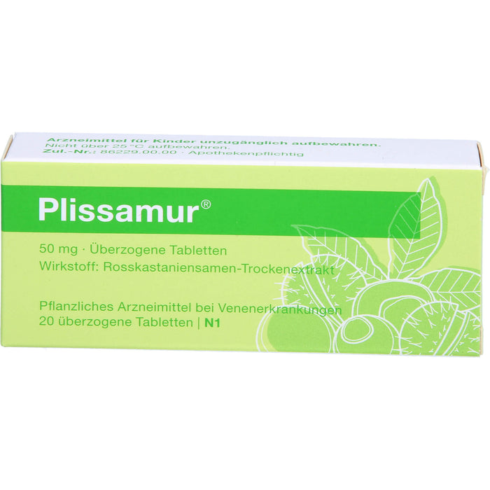 Plissamur Drg., 20 pcs. Tablets