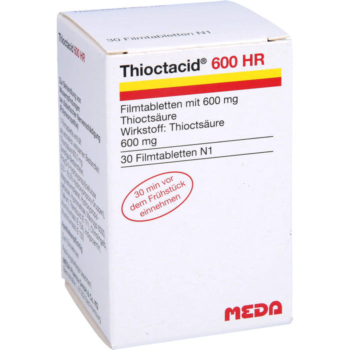 Thioctacid 600 HR Filmtabletten bei diabetischer Polyneuropathie, 30 pcs. Tablets