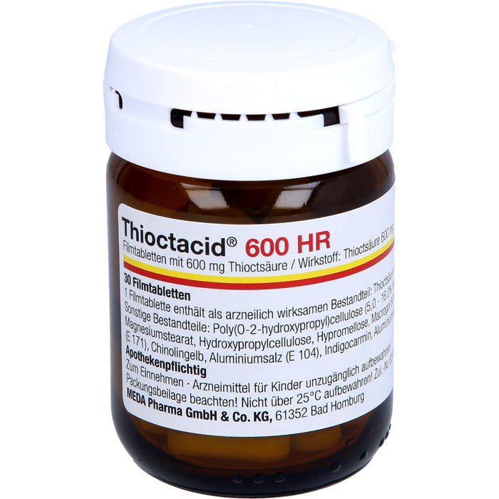 Thioctacid 600 HR Filmtabletten bei diabetischer Polyneuropathie, 30 pc Tablettes