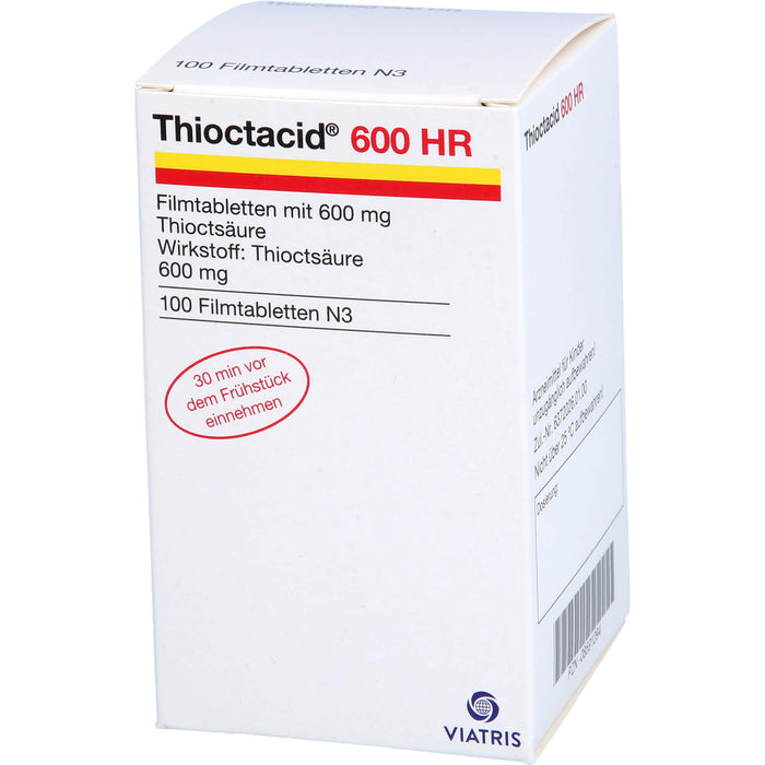 Thioctacid 600 HR Filmtabletten, 100 St. Tabletten