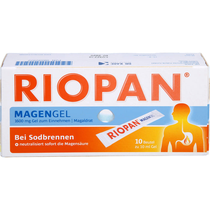 RIOPAN bei Sodbrennen Magengel, 10 St. Beutel