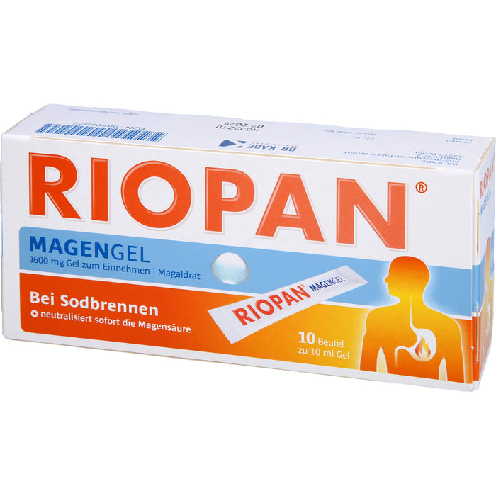 RIOPAN bei Sodbrennen Magengel, 10 St. Beutel